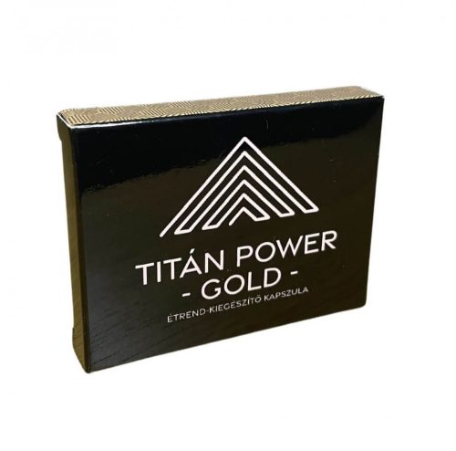 Titán Power Gold - étrendkiegészítő férfiaknak (3db)