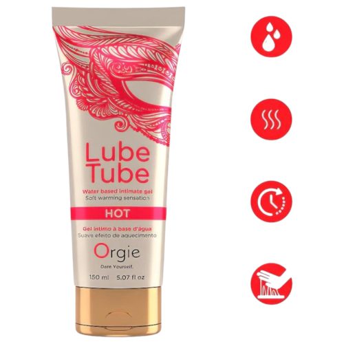 Orgie Lube Tube - melegítő hatású síkosító gél (150ml)