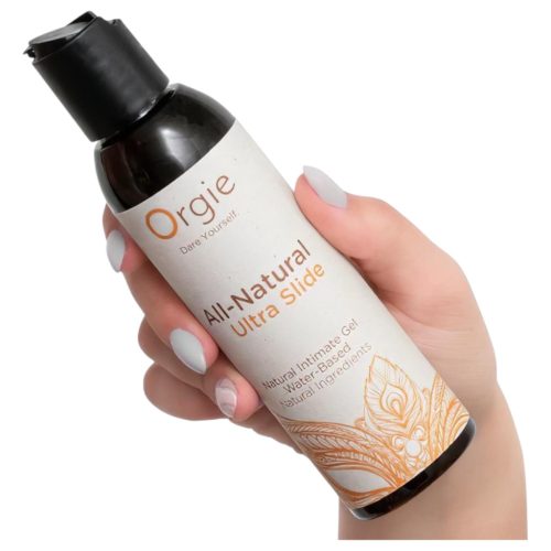 Orgie All Natural - hosszan tartó síkosító gél - eper (150ml)