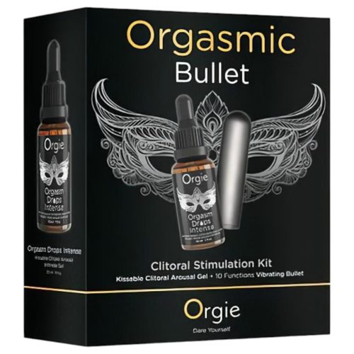 Orgie Orgasmic Bullet - rúdvibrátor szett (szürke)
