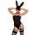 Obsessive OB7008 Sexy Bunny - nyuszilány jelmez (fekete)