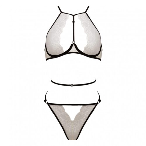 Passion Chika - melltartó szett (krém)