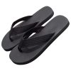 Flip-flop papucs - fütyis talppal - fekete
