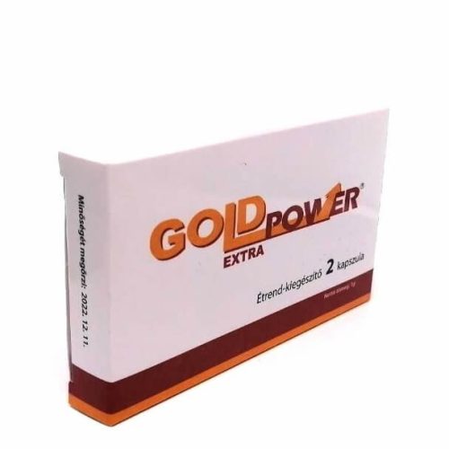 Gold Power - étrendkiegészítő kapszula férfiaknak (2db)