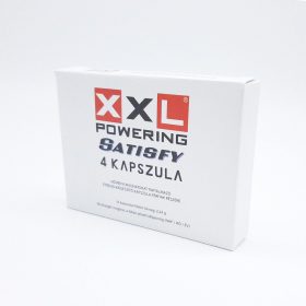   XXL powering Satisfy - erős, étrend-kiegészítő kapszula férfiaknak (4db)