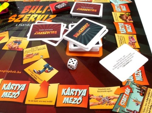Buliszerviz társasjáték felnőtteknek