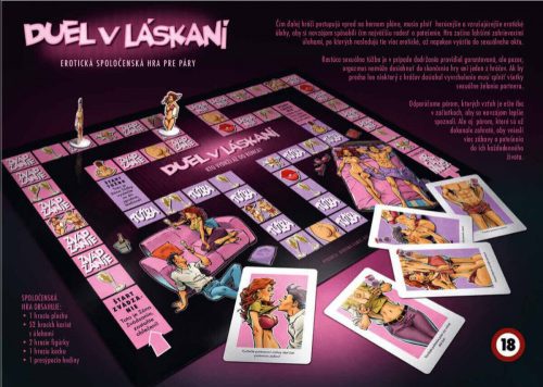 Hancúr párbaj társasjáték (szlovák nyelven)