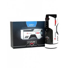   LETEN SM FUTURE PRO - akkus, melegítős, nyögő fel-le mozgó szuper maszturbátor
