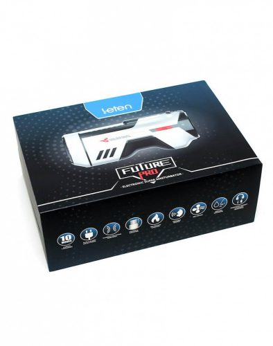 LETEN SM FUTURE PRO - akkus, melegítős, nyögő fel-le mozgó szuper maszturbátor