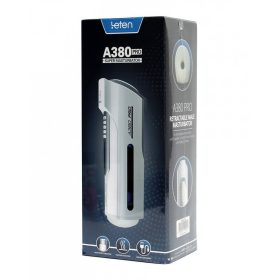   LETEN A380 PRO - akkus, melegítős, nyögő fel-le mozgó szuper maszturbátor