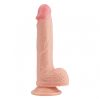 Lovetoy Nature Cock - tapadótalpas élethű dildó - 21cm (natúr)