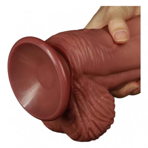 Lovetoy Nature Cock - kétrétegű élethű dildó - 25cm (natúr)