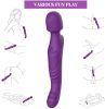 Tracy's Dog Wand - vízálló, akkus, pulzáló masszírozó vibrátor (lila)