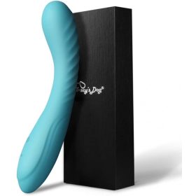   Tracy's Dog Teal Vibe - vízálló, akkus G-pont vibrátor (türkiz)