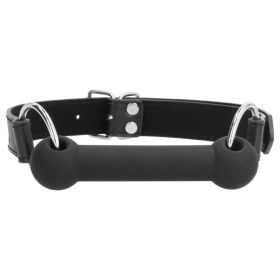 Ouch! - csontalakú szájpecek (fekete)