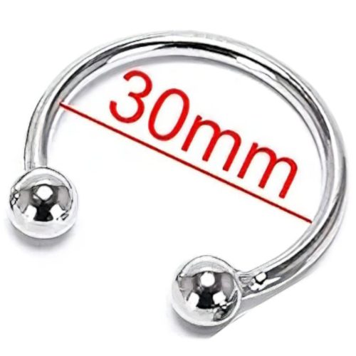 Rozsdamentes fém makkgyűrű - ejakuláció késleltetéshez (30mm)