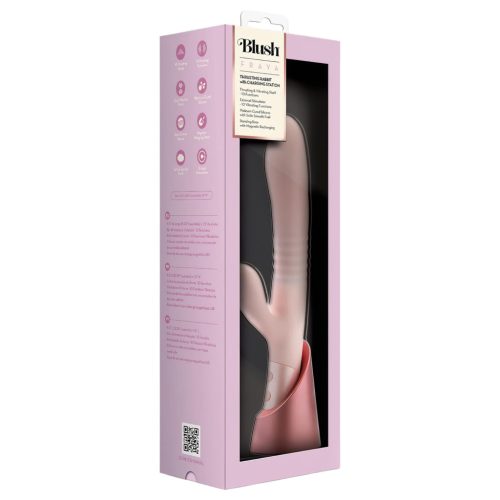 Blush Fraya - csiklókaros lökő vibrátor (pink)