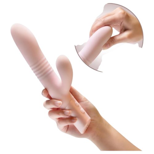 Blush Fraya - csiklókaros lökő vibrátor (pink)