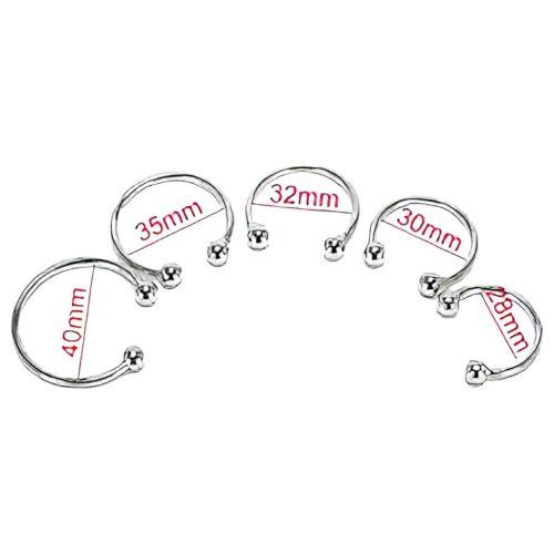 Rozsdamentes acél makkgyűrű - ejakuláció késleltetéshez (28mm)