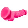 Blush Neo - tapadókorongos dildó - 19cm (pink)