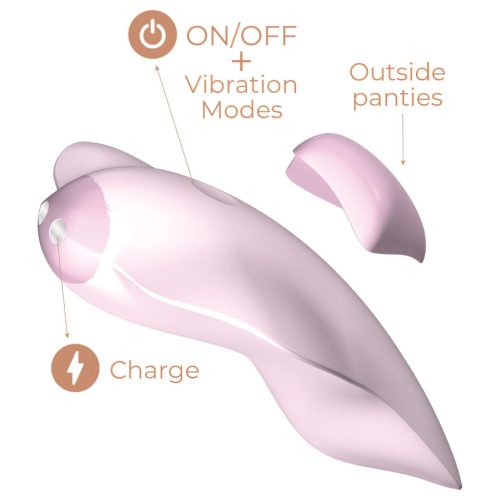 Adrien Lastic - okos csikló vibrátor (pink)