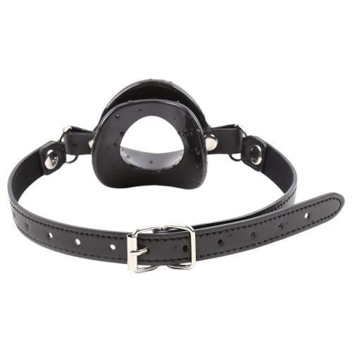 Latetobed - száj formájú szilikon szájpecek (fekete)