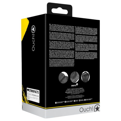 Ouch! - karokat hátra kötöző (fekete)