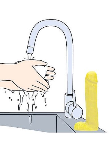 Dicky - szappan pénisz herékkel - vanília (210g)