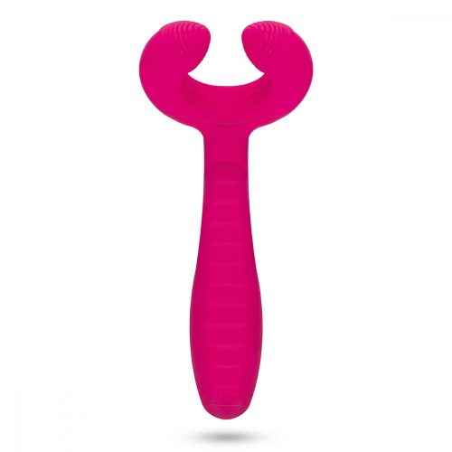 Easytoys - akkus, vízálló párvibrátor (pink)