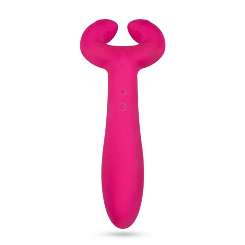 Easytoys - akkus, vízálló párvibrátor (pink)
