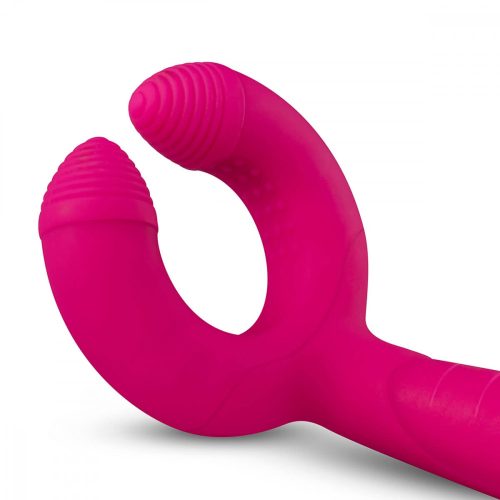 Easytoys - akkus, vízálló párvibrátor (pink)