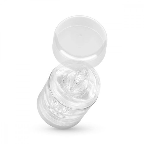 FPPR. - kétvégű maszturbátor - punci & száj (kék)