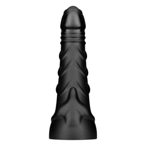 BUTTR Black Hawk - élethű anál dildó (fekete)