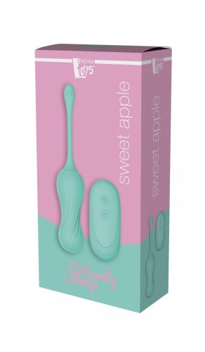 The Candy Shop - akkus, rádiós vibrációs tojás (menta)