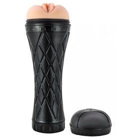   The Girl Next Door Tori - élethű műpunci tokban (natúr-fekete)