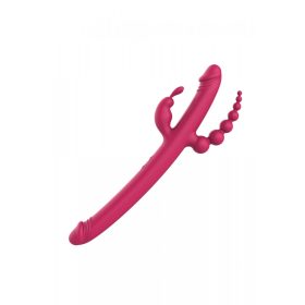   Dreamtoys Anywhere Pleasure Vibe - akkus, 4 ágú vibrátor (pink)