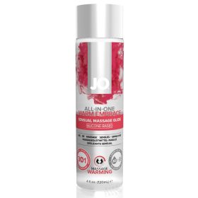   System JO All-in-one - melegítős síkosító és masszírozó gél (120ml)