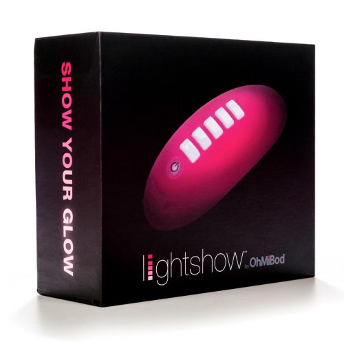 OHMIBOD Lightshow - okos csiklóvibrátor fényjátékkal (pink)
