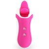 FEELZTOYS Clitella - akkus, forgó, orál vibrátor (pink)