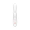 Satisfyer Pro+ G-spot - csiklóizgató és G-pont vibrátor (fehér)