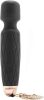 Bodywand Luxe - akkus, mini masszírozó vibrátor (fekete)