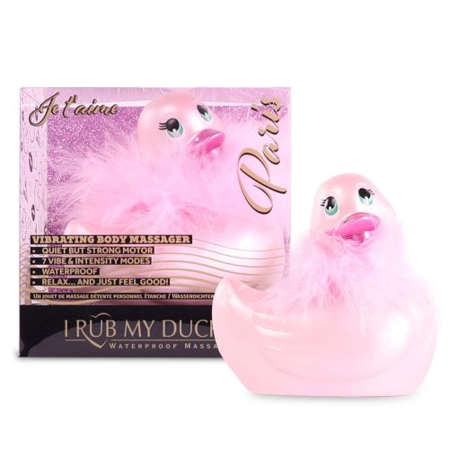 My Duckie Paris 2.0 - játékos kacsa vízálló csiklóvibrátor (pink)