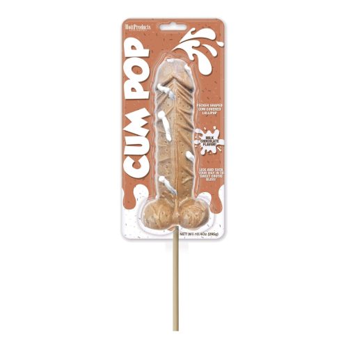 Cum Cock Pop - péniszes GIGA nyalóka (295g) - tejcsokis