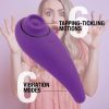 FEELZTOYS Femmegasm - akkus, vízálló hüvelyi és csiklóvibrátor (lila)